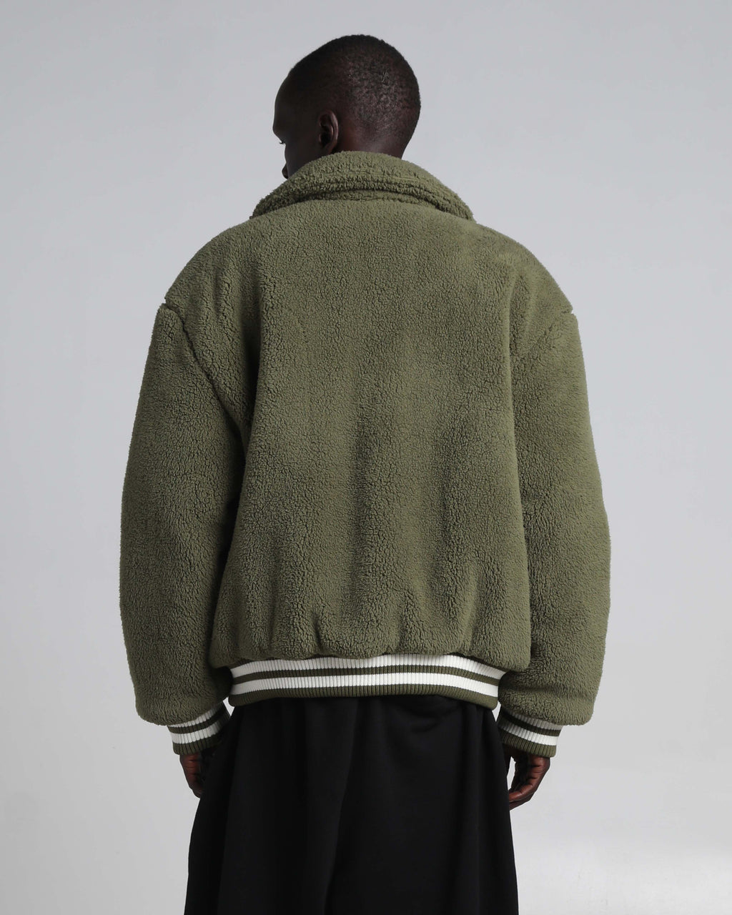 Sherpa Varsity Jacket