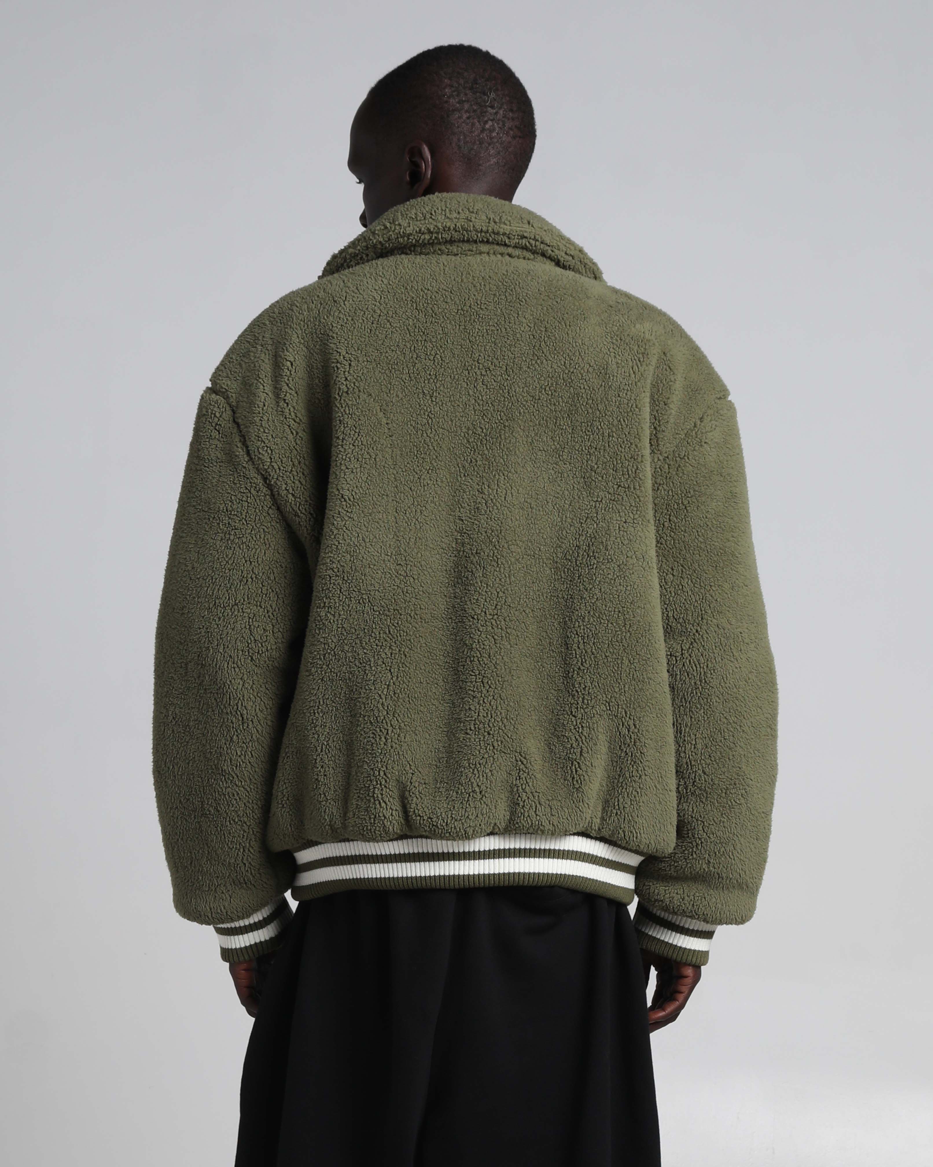 Sherpa Varsity Jacket