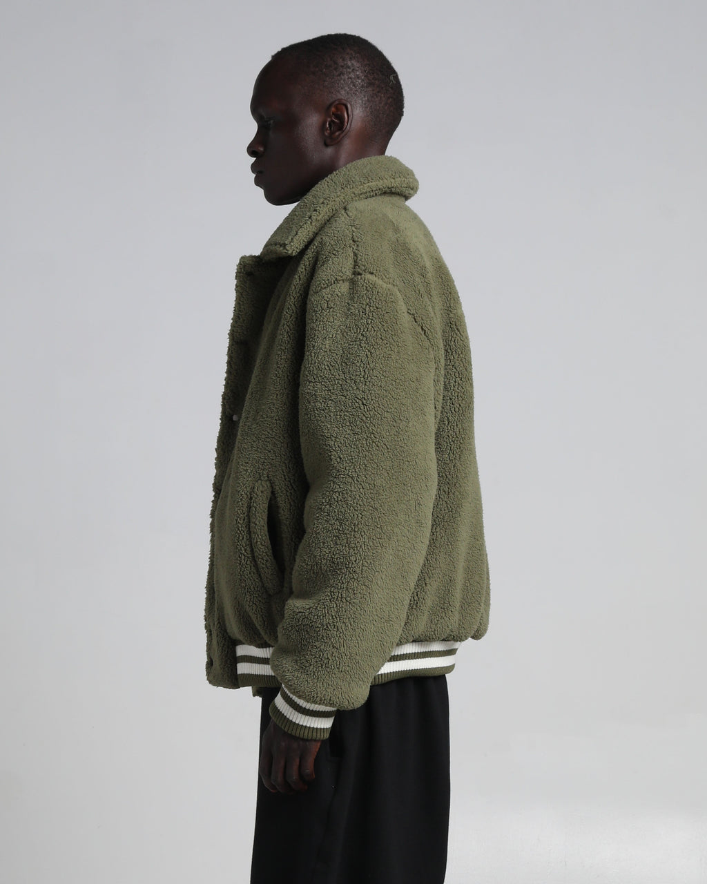 Sherpa Varsity Jacket