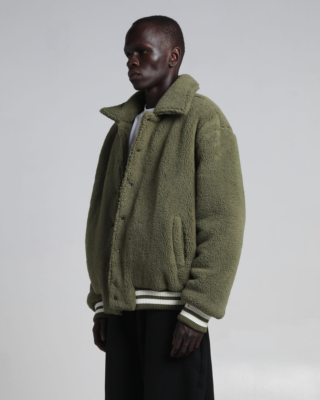 Sherpa Varsity Jacket