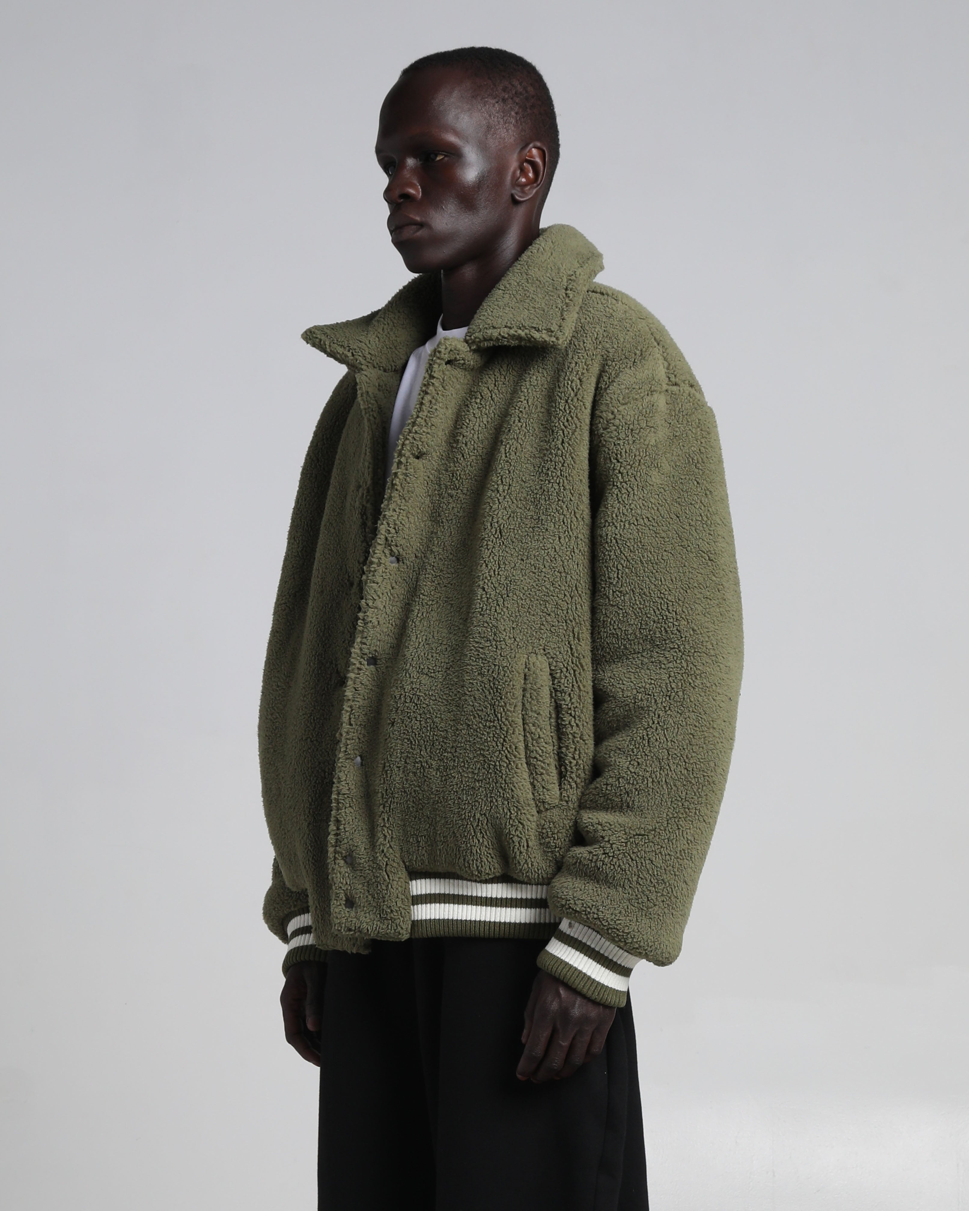 Sherpa Varsity Jacket
