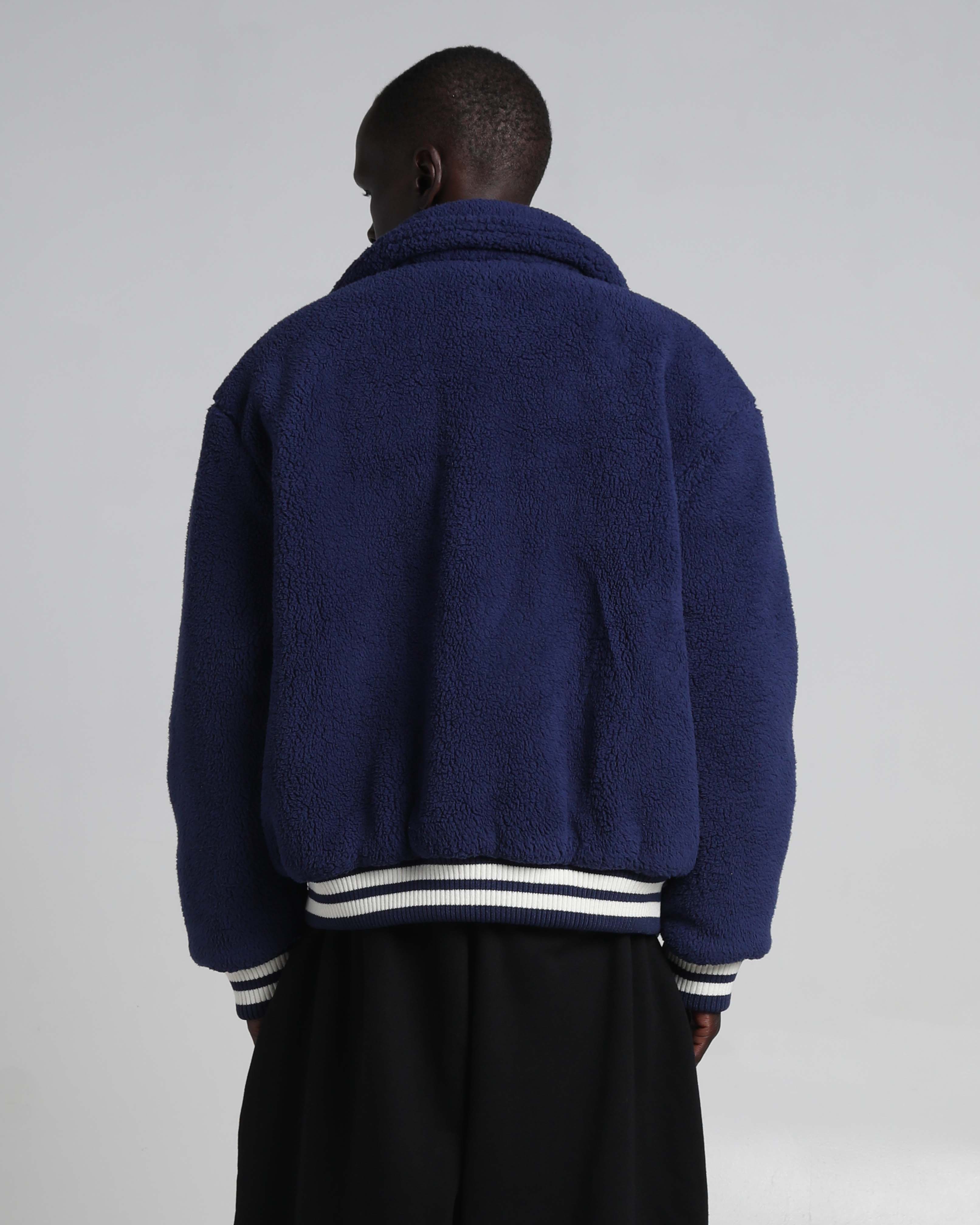Sherpa Varsity Jacket