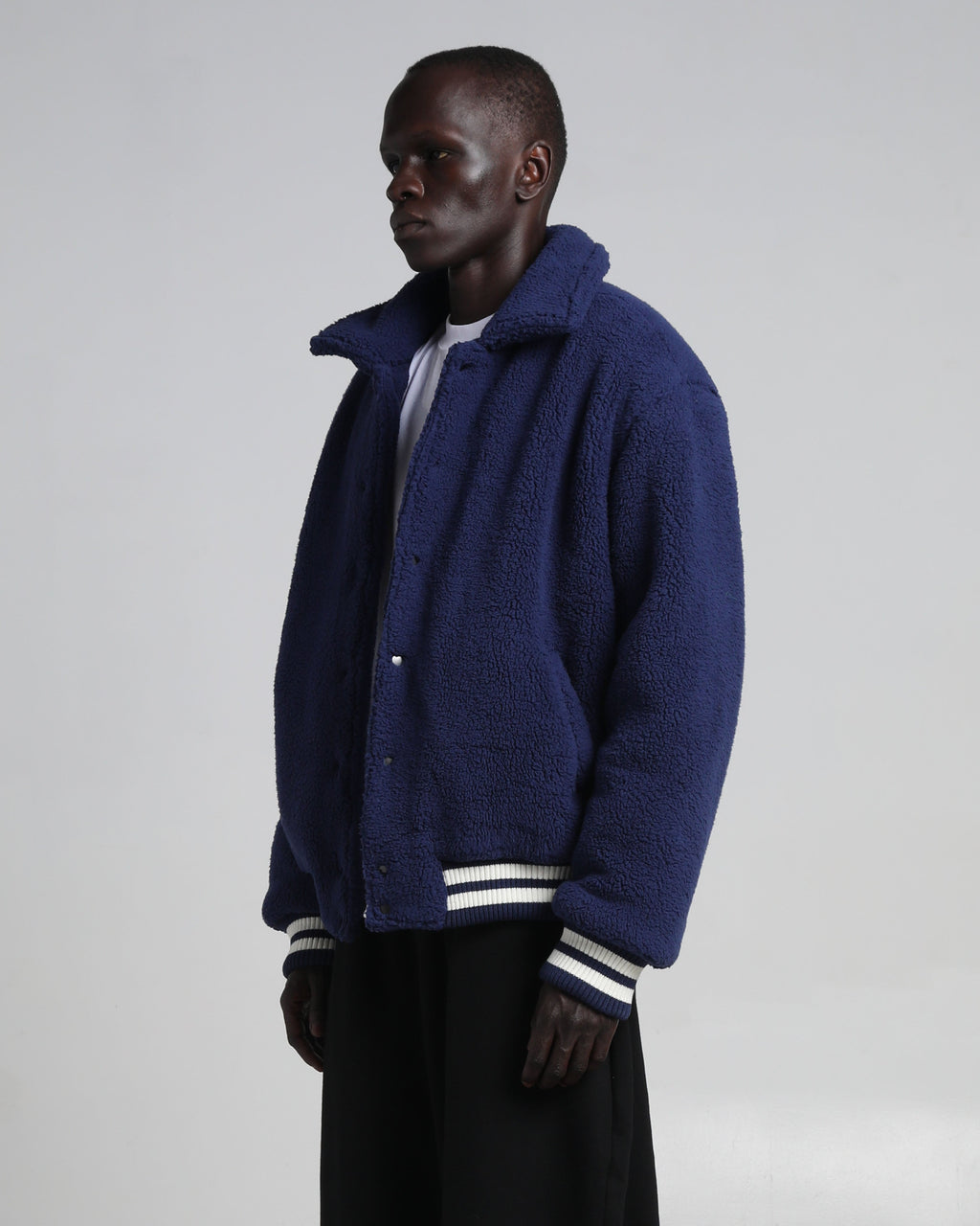 Sherpa Varsity Jacket