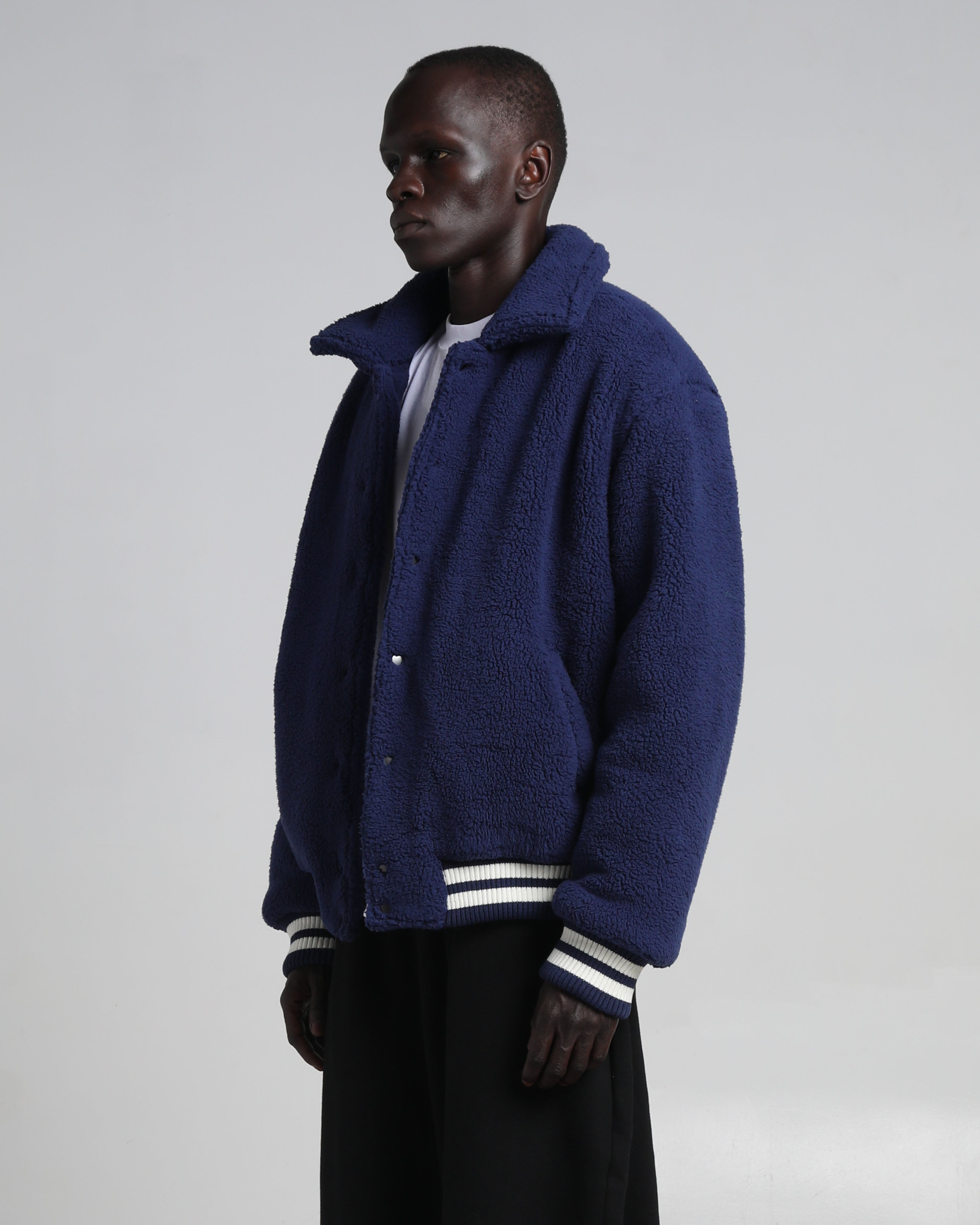 Sherpa Varsity Jacket
