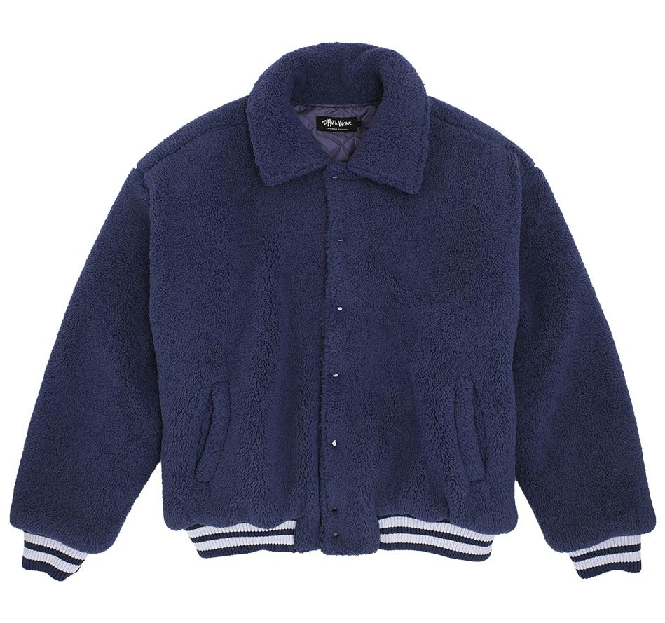 Sherpa Varsity Jacket
