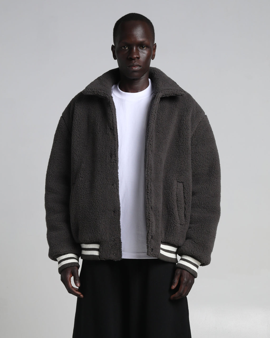 Sherpa Varsity Jacket