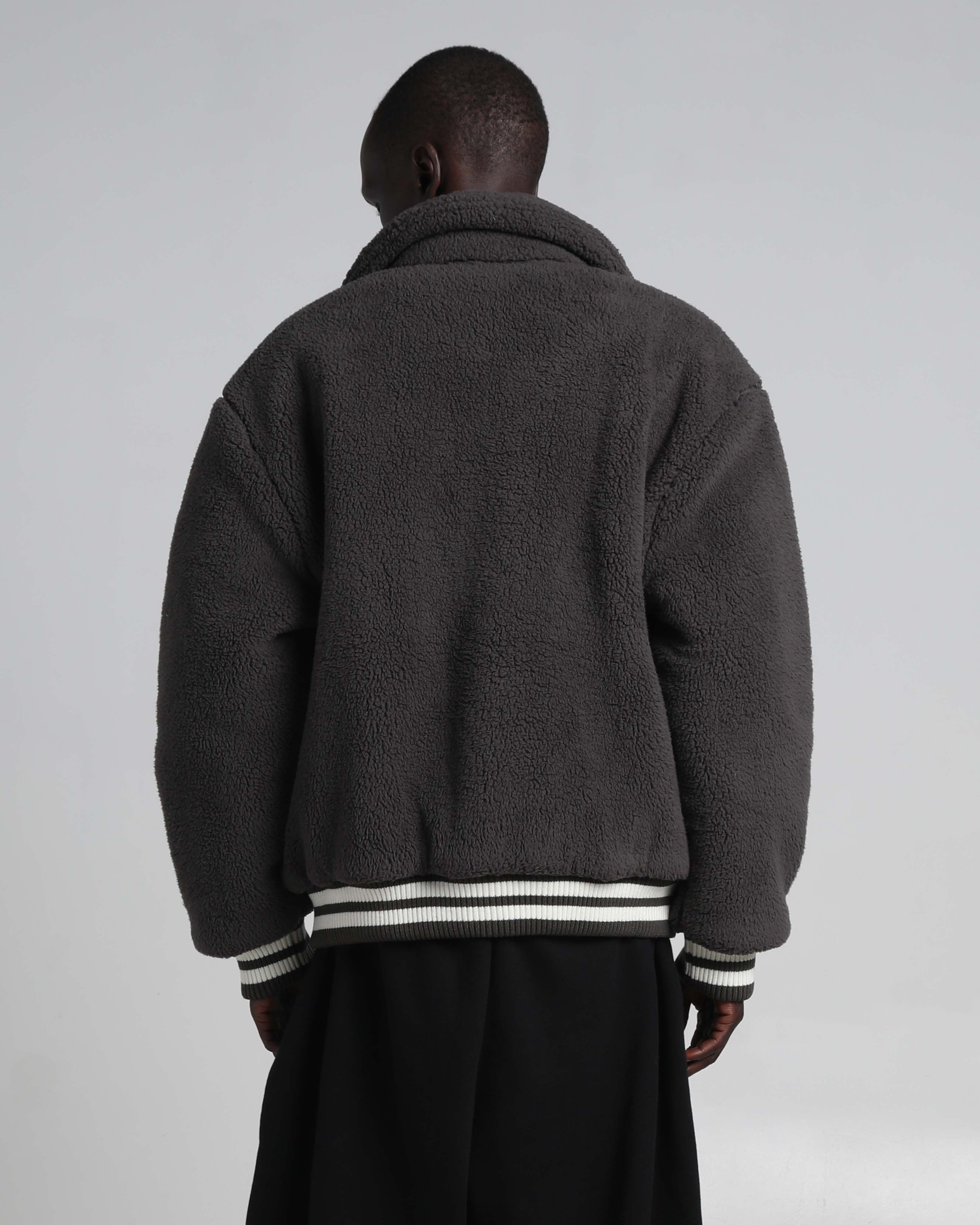 Sherpa Varsity Jacket