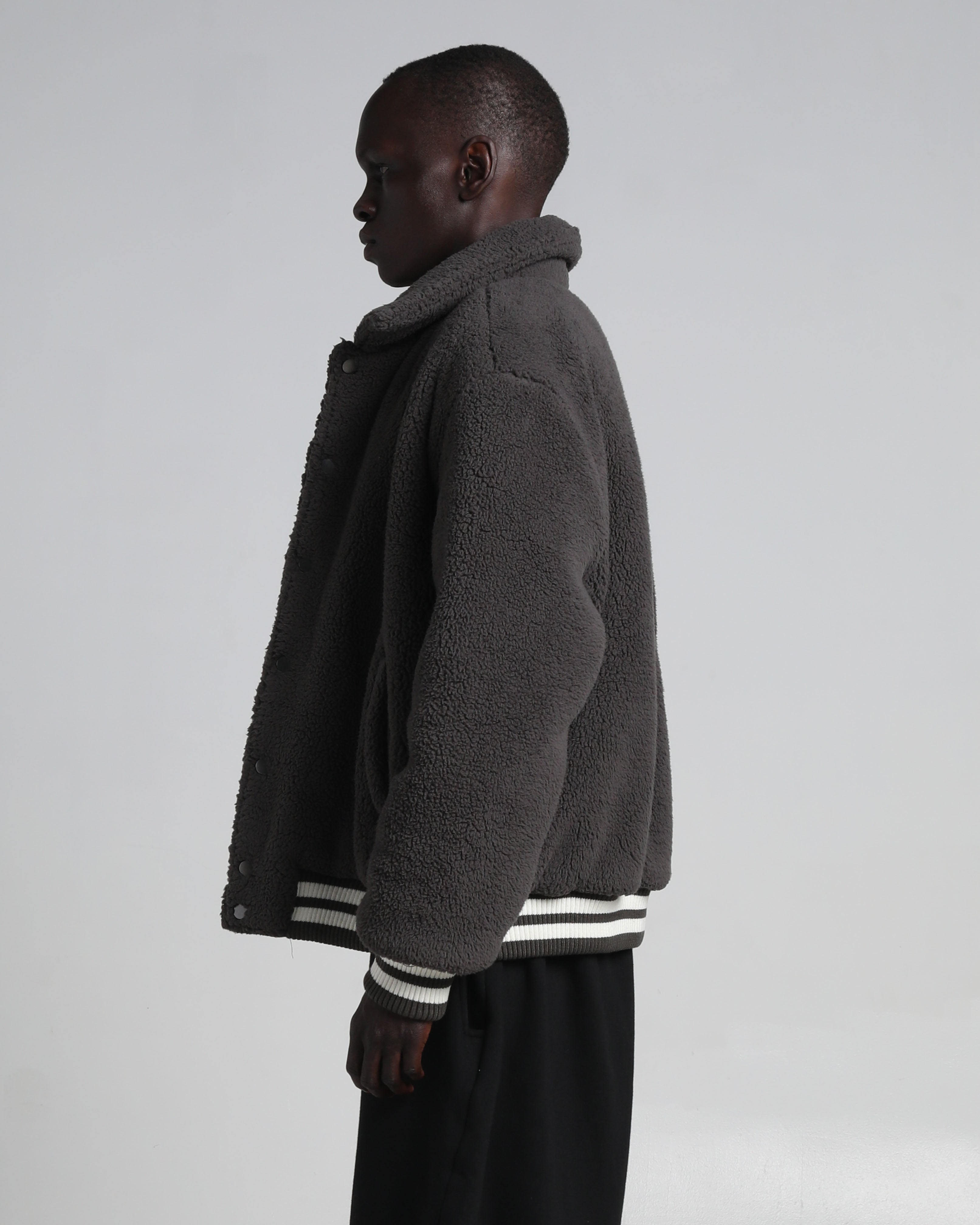 Sherpa Varsity Jacket