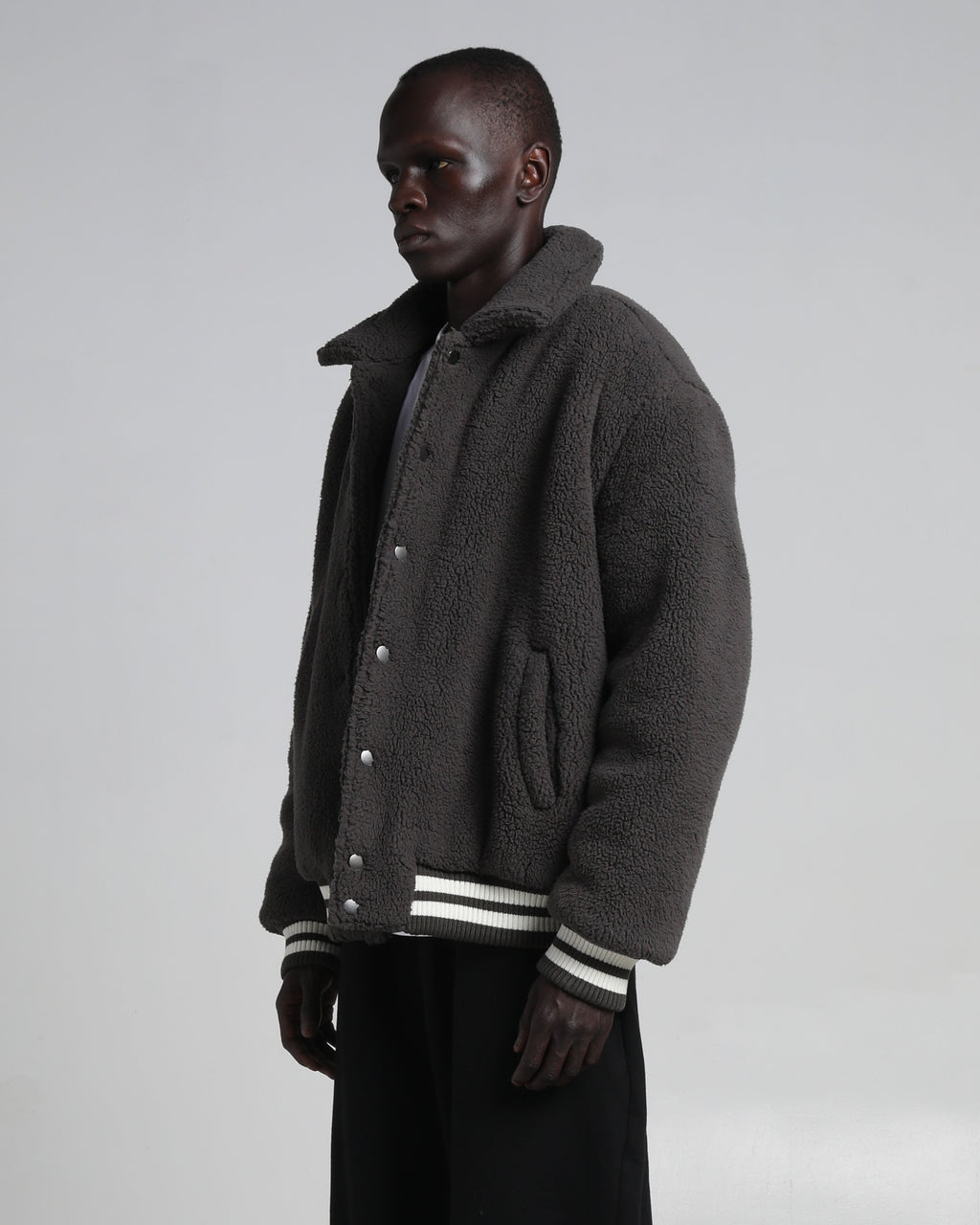 Sherpa Varsity Jacket