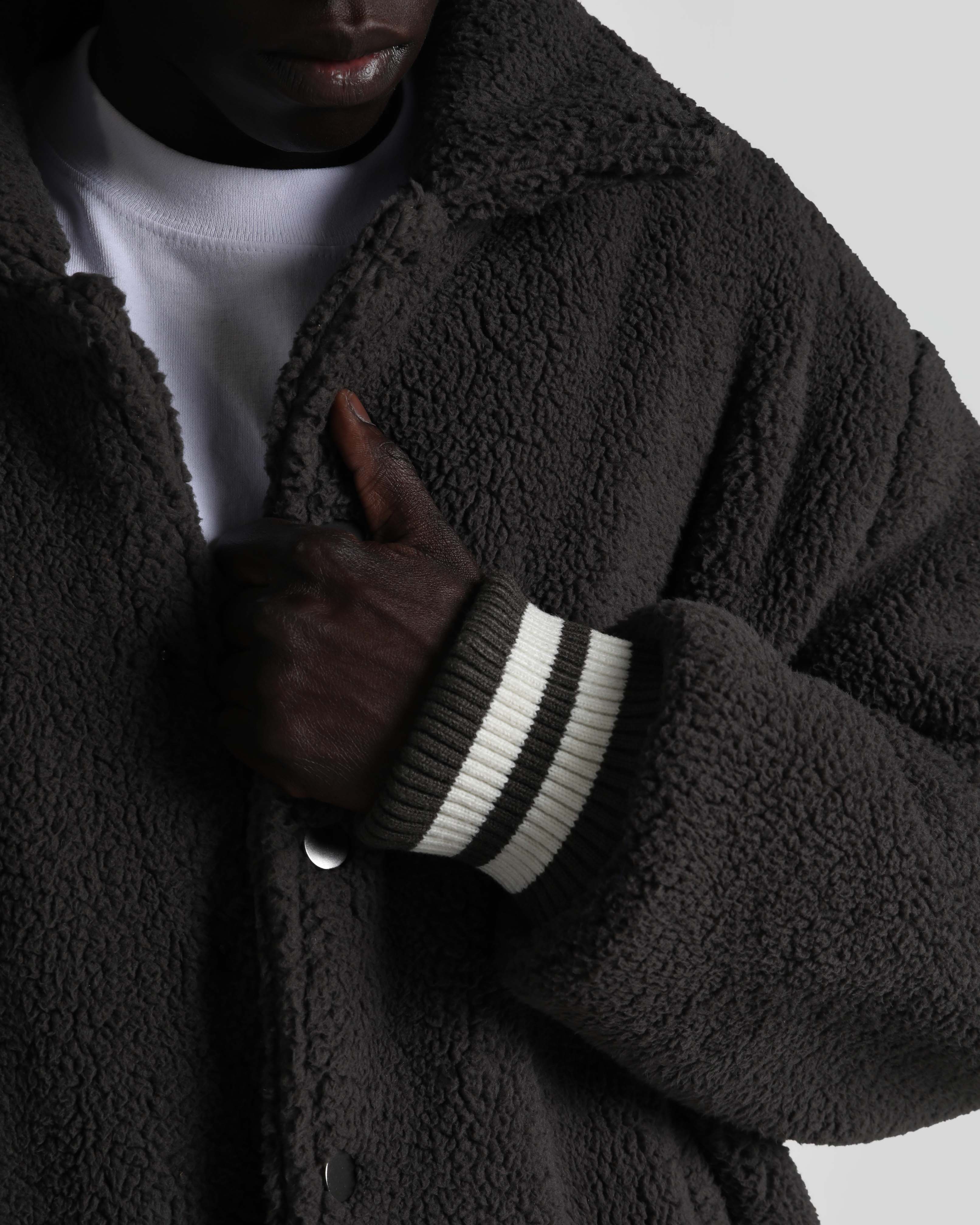 Sherpa Varsity Jacket